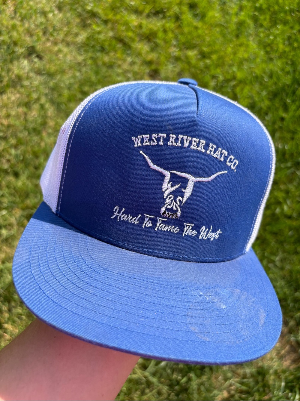 West River Hat Co Blue Hat